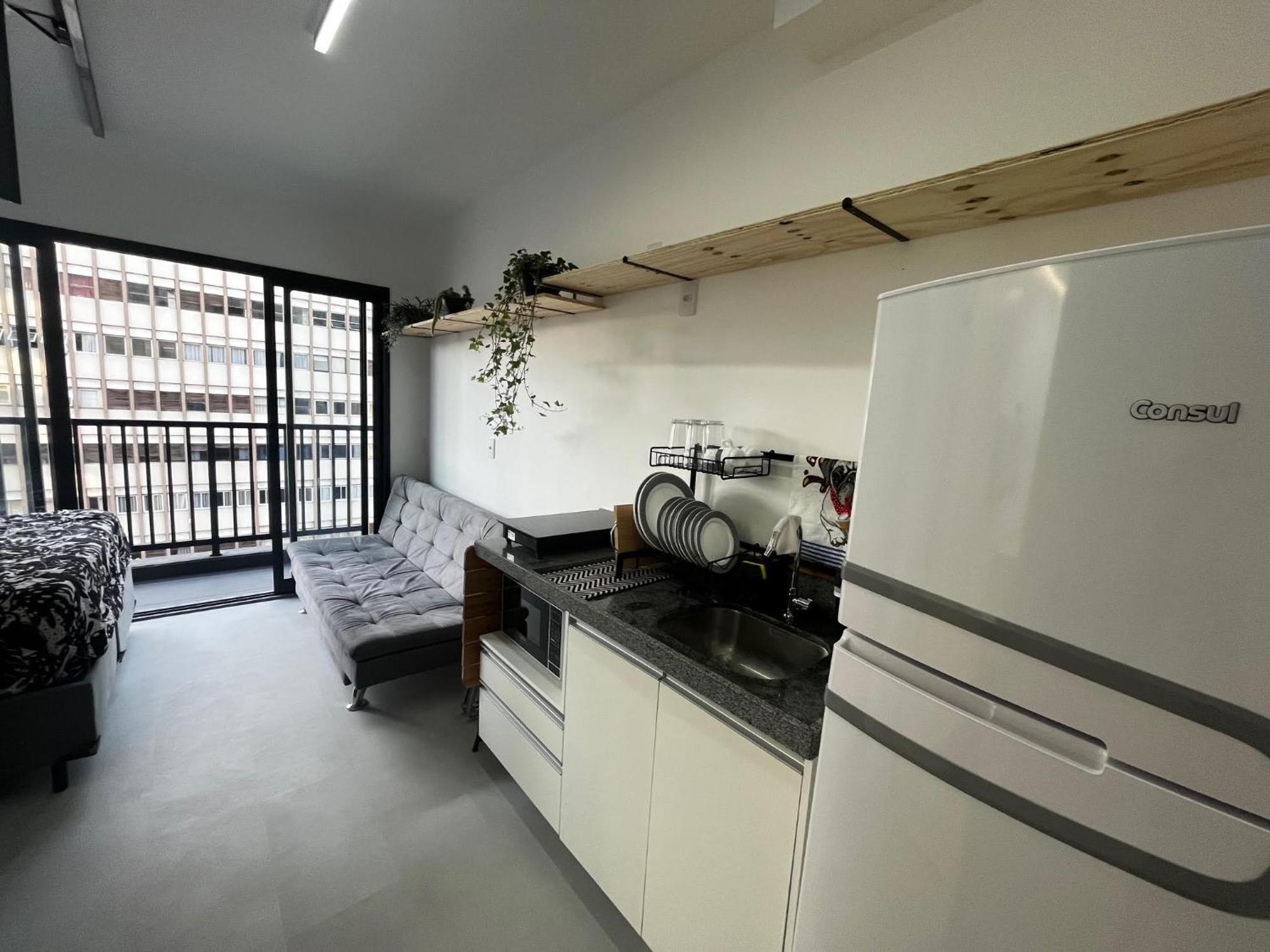 Apartamento Loft Encantador No Coracao De Sp